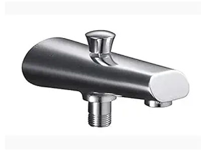 Bath spout with diverter