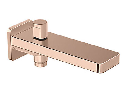 Wall-mounted bath spouts