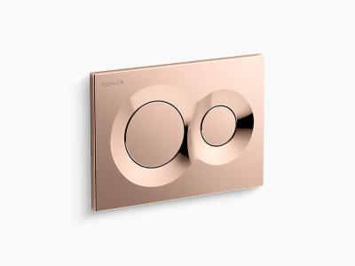 Luxury toilet faceplates