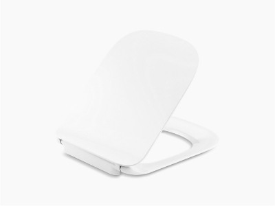 Slim design toilet seat