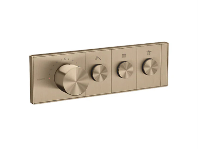 Push button bath & shower solutions